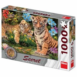 Dino Puzzle Tygříci tajemná kolekce 1000 dílků - poškozený obal