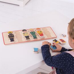 Bigjigs Toys Vkládací puzzle záchranářský tým