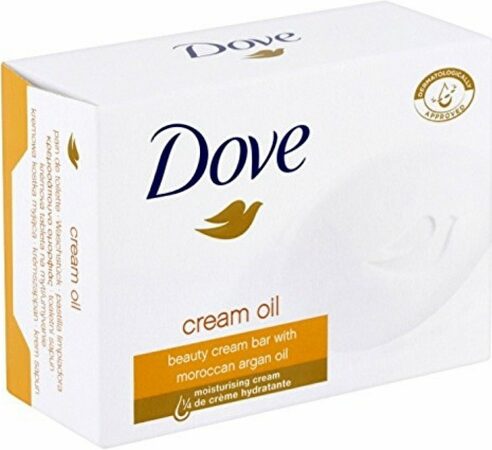 Dove Cream Argan oil tuhé mýdlo 100 g
