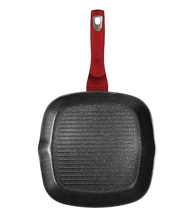 Pánev Berlingerhaus grilovací s mramorovým povrchem 28 cm Burgundy Metallic Line BH-1271
