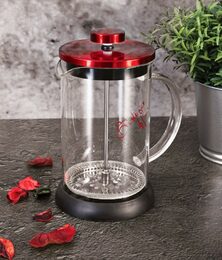 BERLINGERHAUS Konvička na čaj a kávu French Press 600 ml  Burgundy Metallic Line BH-1497