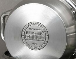 BERGNER Hrnec napařovací nerez s poklicí 20 cm Gourmet BG-6520