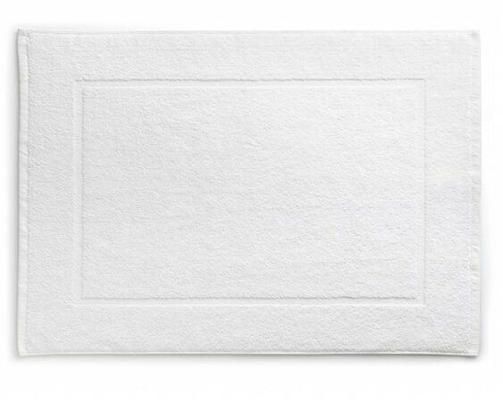 KELA Koupelnová předložka LADESSA bílá 50x70 cm KL-23310