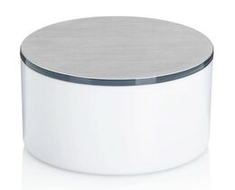 KELA Kosmetická dóza a zrcátko 2v1 TILDA bílá KL-20661