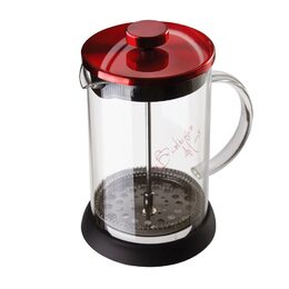 BERLINGERHAUS Konvička na čaj a kávu French Press 350 ml  Burgundy Metallic Line BH-1496