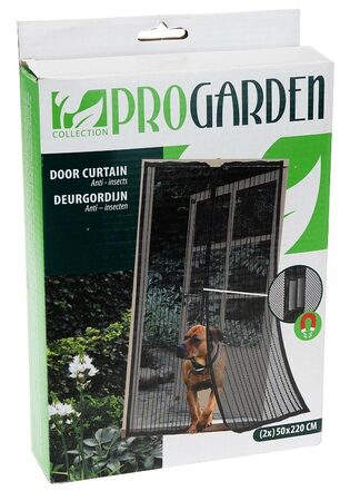 PROGARDEN Síť do dveří proti hmyzu s magnetickým uzávěrem KO-CY5900220