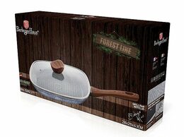 BERLINGERHAUS Pánev grilovací s poklicí a mramorovým povrchem 28 cm Forest Line BH-1599