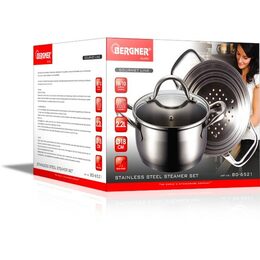 BERGNER Hrnec napařovací nerez Gourmet BG-6521