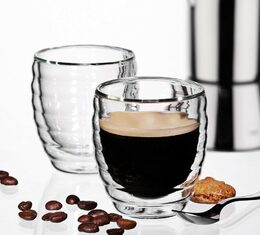 KELA Sklenice na espresso CESENA sada 2 ks, 80 ml KL-12410