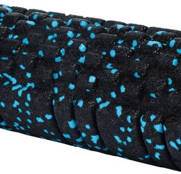 XQMAX Jóga válec pěnový Foam Roller s výstupky 33 x 14 cm bílá