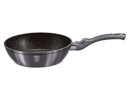 BERLINGERHAUS Pánev s poklicí s mramorovým povrchem 24 cm Carbon PRO Line BH-6895