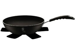 BERLINGERHAUS Pánev WOK s titanovým povrchem 28 cm Black Professional Line BH-6126