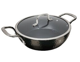 BERLINGERHAUS Pekáč s poklicí s titanovým povrchem 24 cm Shine Basalt Collection BH-6656