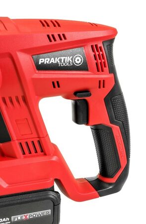 PRAKTIK-TOOLS AKU Vrtací a bourací kladivo 18V + baterie a nabíječka Q-LINE FLEXPOWER PT-PTQ103