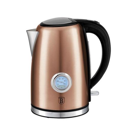 BERLINGERHAUS Rychlovarná konvice 1,7 l s termostatem Rosegold Metallic Line BH-9069