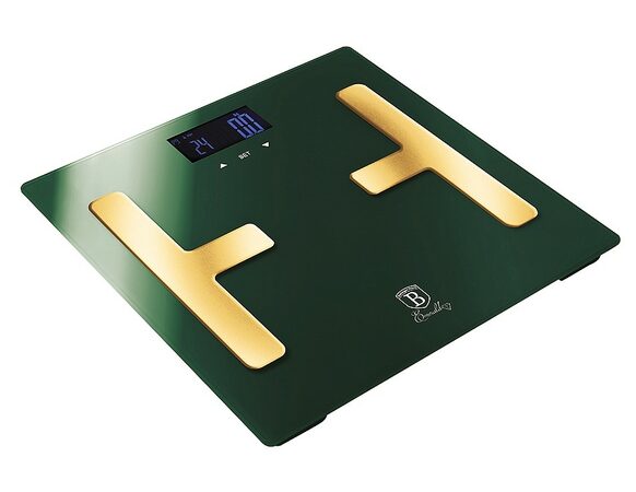 BERLINGERHAUS Osobní váha Smart s tělesnou analýzou 150 kg Emerald Collection BH-9108