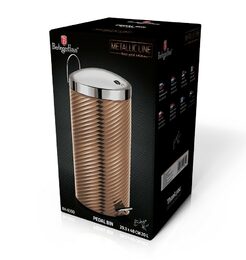 BERLINGERHAUS Koš odpadkový nerez 20 l Rosegold Metallic Line BH-6300