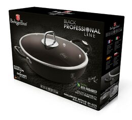 BERLINGERHAUS Pekáč s poklicí s titanovým povrchem 28 cm Black Professional Line BH-6125