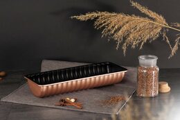 BERLINGERHAUS Forma na srnčí hřbet s nepřilnavým povrchem Rosegold Metallic Line BH-7639