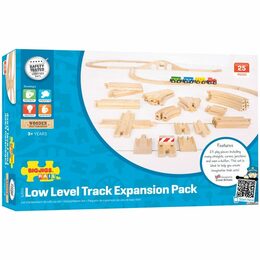 Příslušenství Bigjigs Rail Dřevěné koleje set 25 dílů