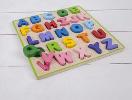 Hračka Bigjigs Toys Baby Abeceda velká písmena