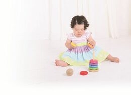 Hračka Bigjigs Toys Baby Duhový panáček