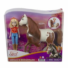 Panenka Mattel Spirit a kůň Asst