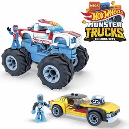 Hračka Mattel Mega Construx Hot Wheels Rodger Dodger a závodění