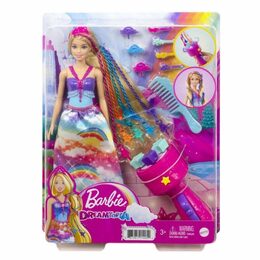 Panenka Mattel Barbie Princezna s barevnými vlasy