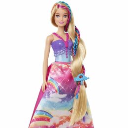 Panenka Mattel Barbie Princezna s barevnými vlasy