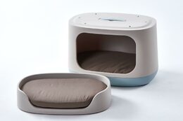 Pelech Curver Bunkbed 3 v 1 cappuccino/modrý