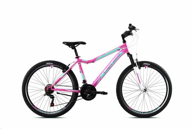 Horské jízdní kolo Capriolo DIAVOLO DX 600 26"/17" černo/červené