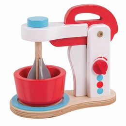 Bigjigs Toys Dřevěný kuchyňský robot - poškozený obal