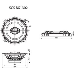 SCS BX1302 AUTOREPRODUKTORY SENCOR (35048821)