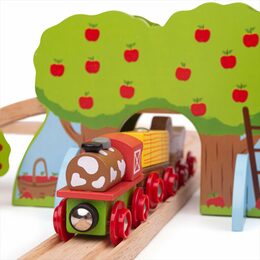 Hračka Bigjigs Rail Dřevěná vláčkodráha farma