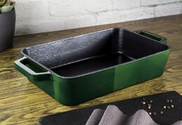 BERLINGERHAUS Pekáč litinový 37 x 21 cm Emerald Collection BH-6506