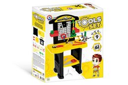 Teddies stůl ponk s nářadím plast v krabici 48x57x15cm