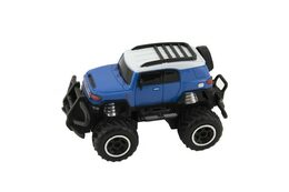 Auto RC mini SUV plast 14cm 27MHz na dálk. ovl. na bat. se světl. 2 barvy v krab. 16x12x10