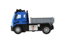 Auto RC nákladní s korbou plast 12cm 27MHz na dálk.ovl. na baterie se světlem v krab. 16x18x8cm