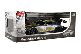 Auto RC Mercedes AMG GT3 plast 35cm 2,4GHz na dálk. ovládání na baterie v krabici 44x18x23cm