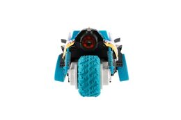Auto RC/tříkolka vypouštějící páru plast 25cm 2,4GHz se světlem, zvukem 2 barvy v krabici 34x19x17cm