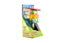 Bublifuk + helikoptéra na natažení plast v krabičce 12x24x10cm