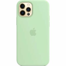 Kryt Apple silikonový s MagSafe pro iPhone 12 a 12 Pro - zelený