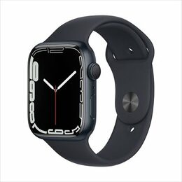 Hodinky Apple Watch series 7 GPS, 45mm, Midnight Aluminium Case with Midnight Sport Band-Regular