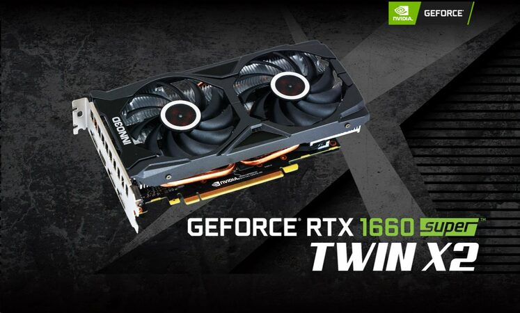 Grafická karta INNO3D  GeForce GTX 1660 Super Twin X2 6GB GDDR6 DP, HDMI, DVI