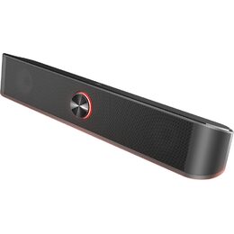 Reproduktory Trust GXT 619 Thorne RGB Illuminated Soundbar - černé