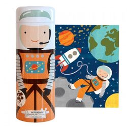 Petit Collage Puzzle v tubě Ve vesmíru - poškozený obal