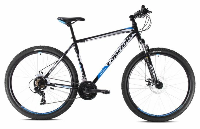 Horské jízdní kolo Capriolo OXYGEN 29"/19" černo-modrá