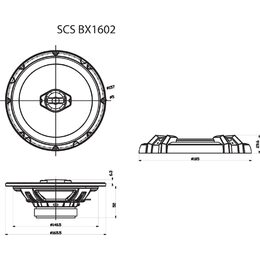 SCS BX1602 AUTOREPRODUKTORY SENCOR (35048822)