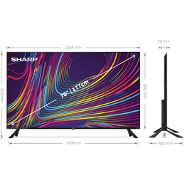 70CL5EA ANDROID SMART UHD LED TV SHARP